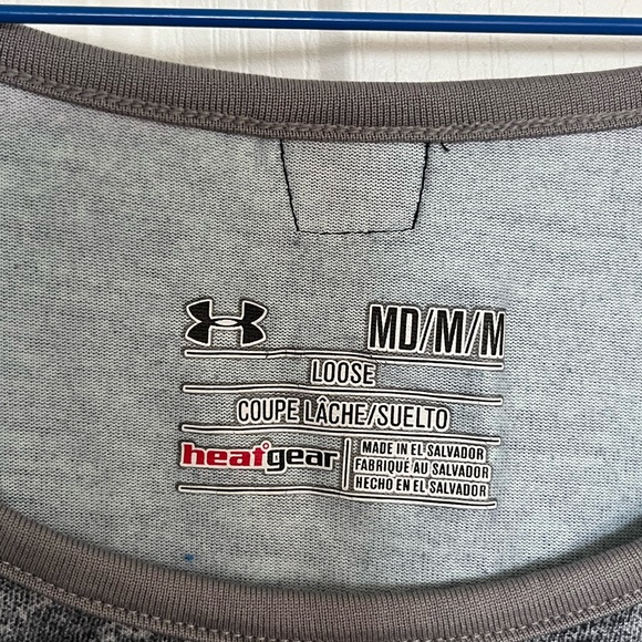 Under Armour men’s striped tank size medium - Picture 4 of 6